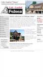 Mobile Screenshot of gasthof-felsen.de